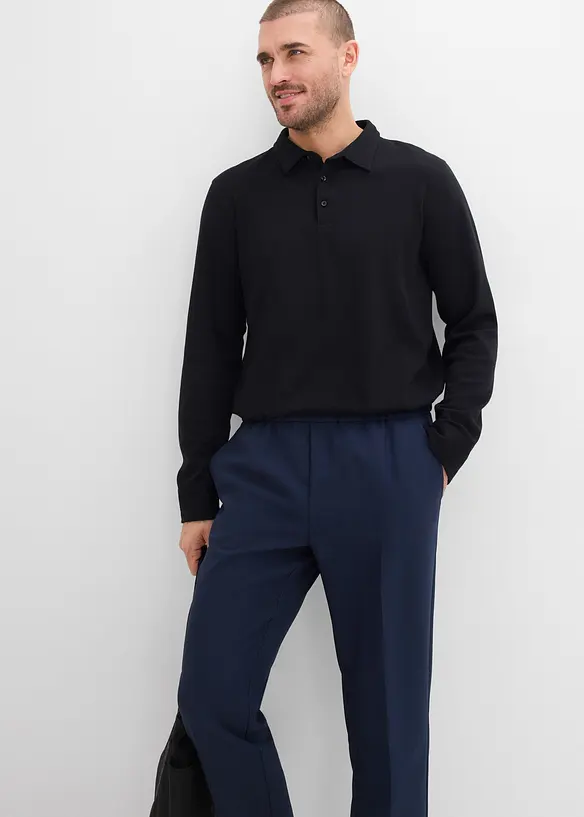 Pantaloni da completo con elastico in vita, bonprix