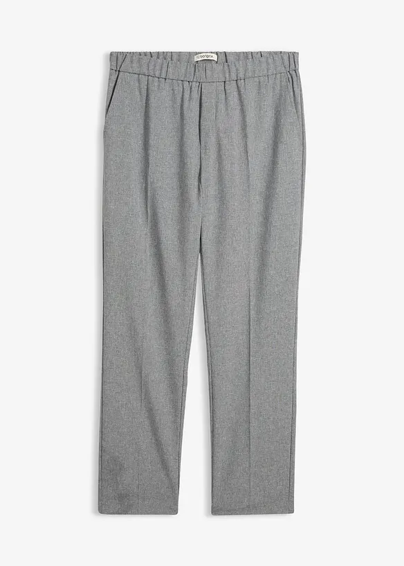 Pantaloni eleganti con elastico in vita, bonprix