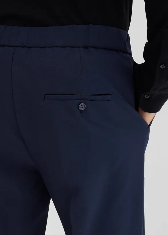 Pantaloni da completo con elastico in vita, bonprix