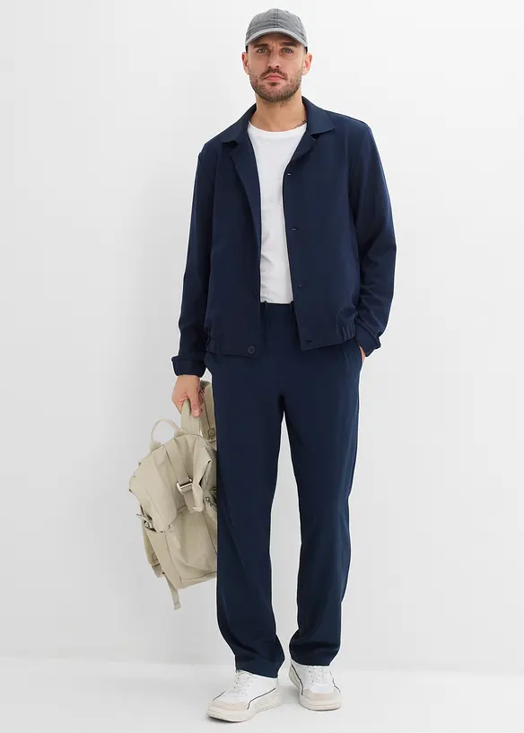 Bomber leggero in tessuto elasticizzato, bonprix