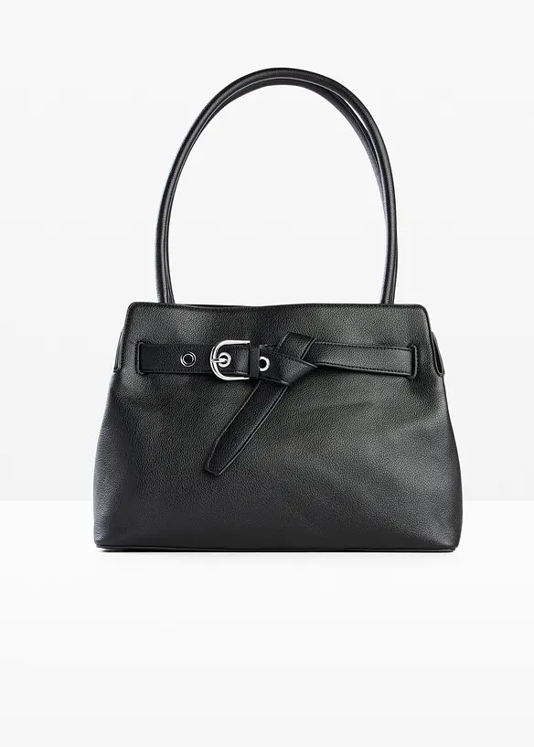 Borsa a mano con fibbia particolare, bonprix