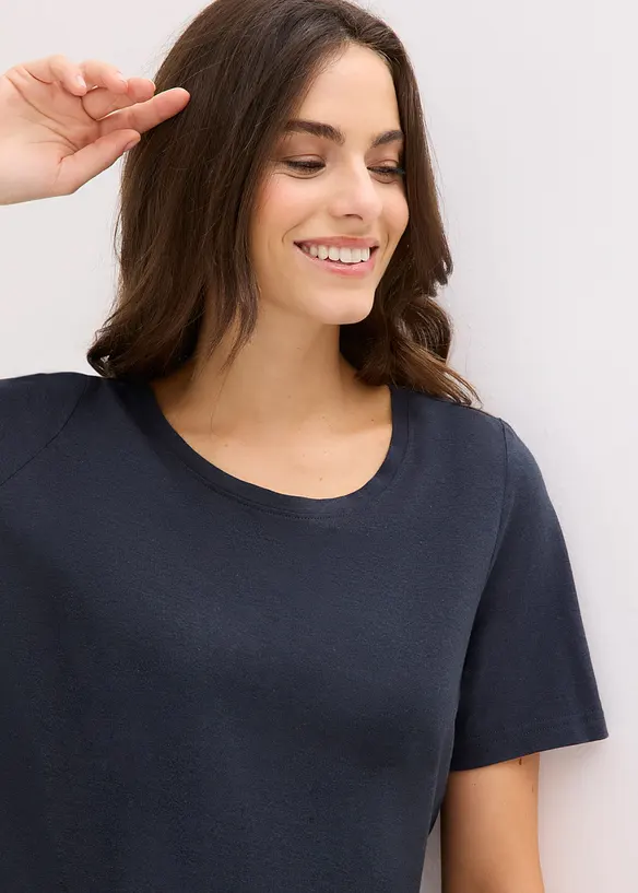 Pigiama capri in misto viscosa morbido, bonprix