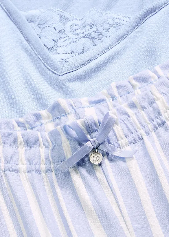 Pigiama in viscosa morbida, bonprix