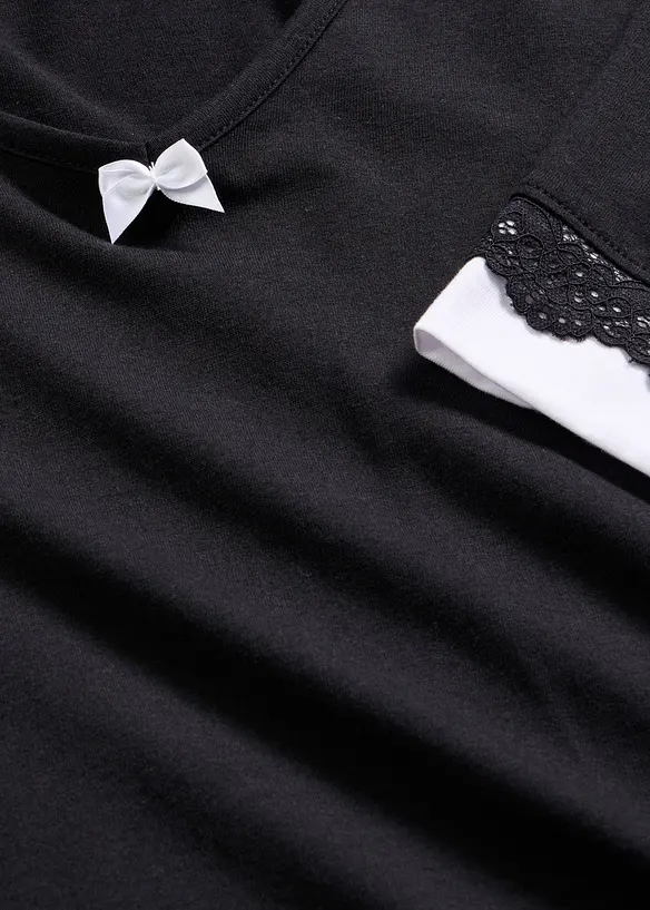 Pigiama estivo in misto viscosa morbido, bonprix