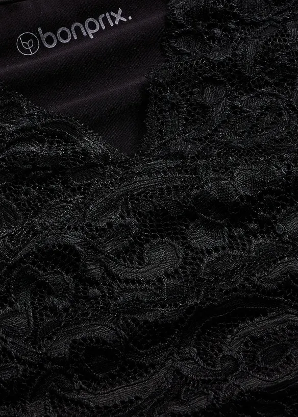 Camicia da notte con finitura in pizzo, bonprix