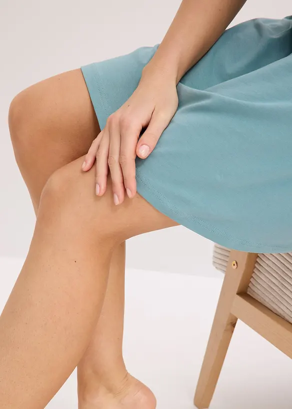 Camicia da notte con finitura in pizzo, bonprix