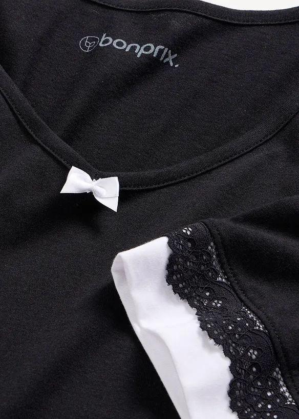 Camicia da notte in misto viscosa morbido, bonprix