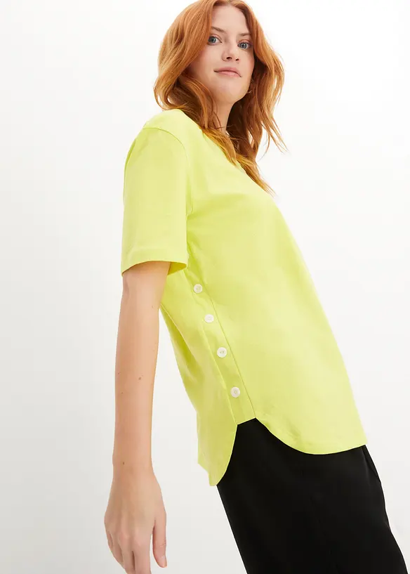 T-shirt larga in cotone biologico, bonprix