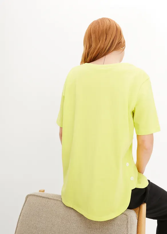 T-shirt larga in cotone biologico, bonprix