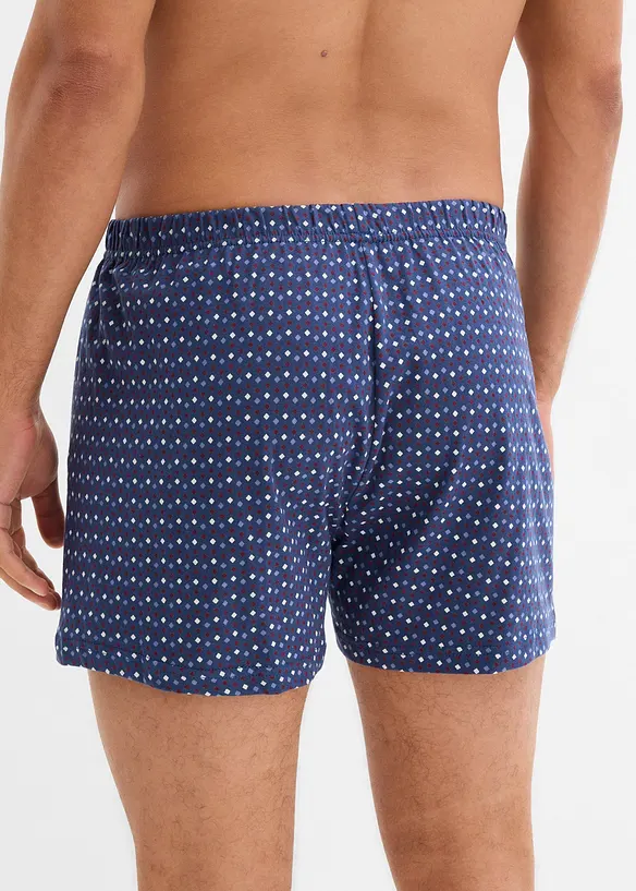 Boxer larghi in misto cotone (pacco da 3), bonprix