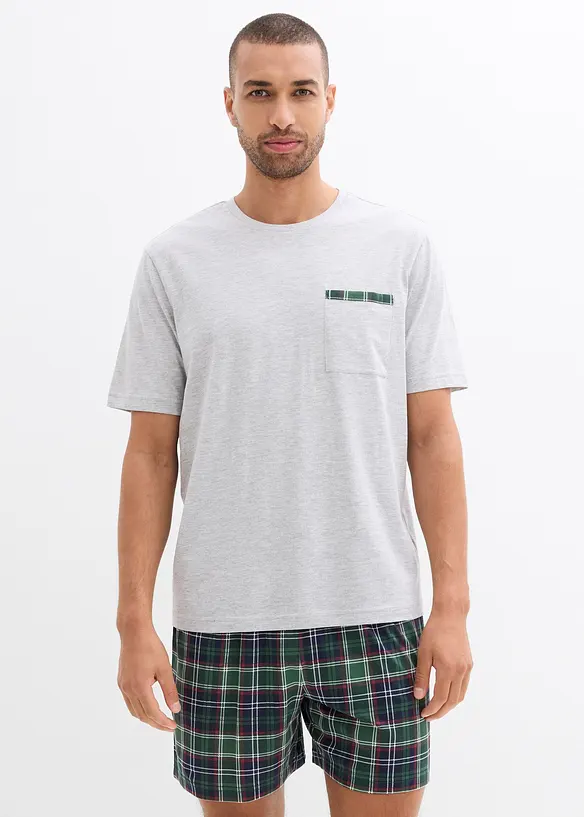 Pigiama estivo con taschino, bonprix