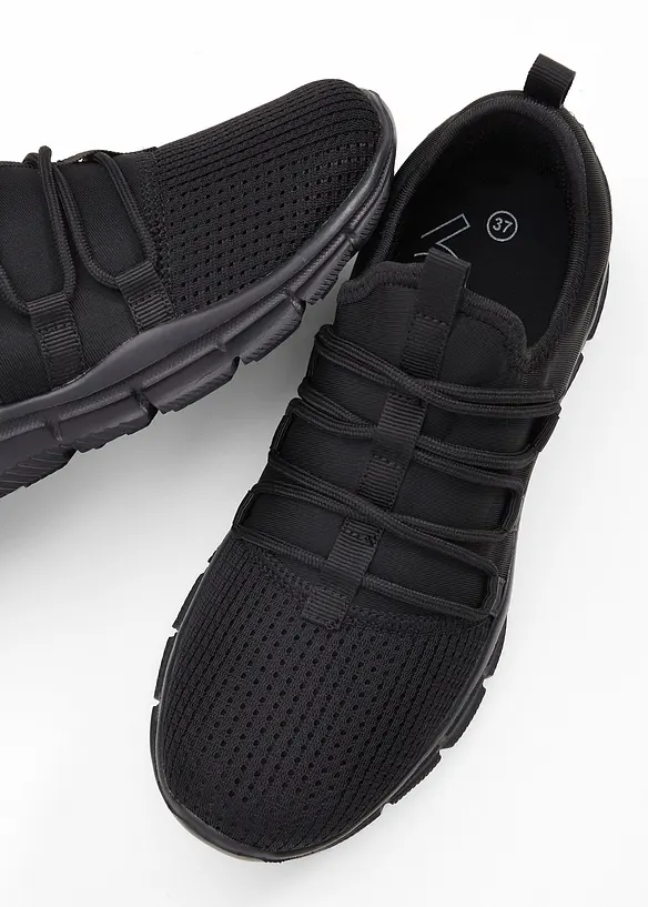 Sneaker in materiale morbido, bonprix