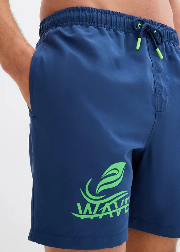 Pantaloncini da mare con stampa, bonprix