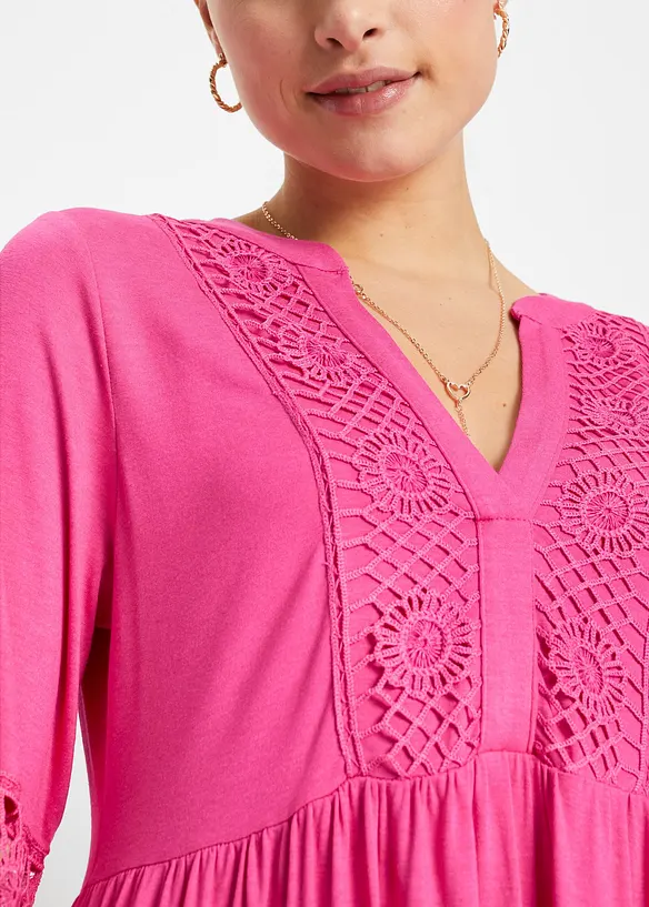 Abito tunica in viscosa morbida, bonprix