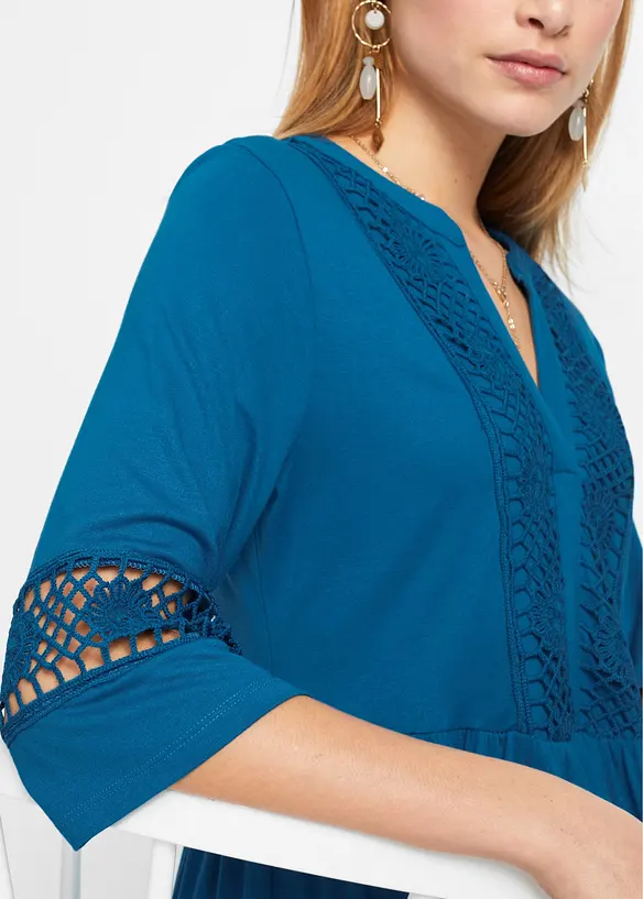 Abito tunica in viscosa morbida, bonprix