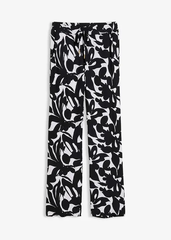 Pantaloni in jersey misto viscosa, bonprix