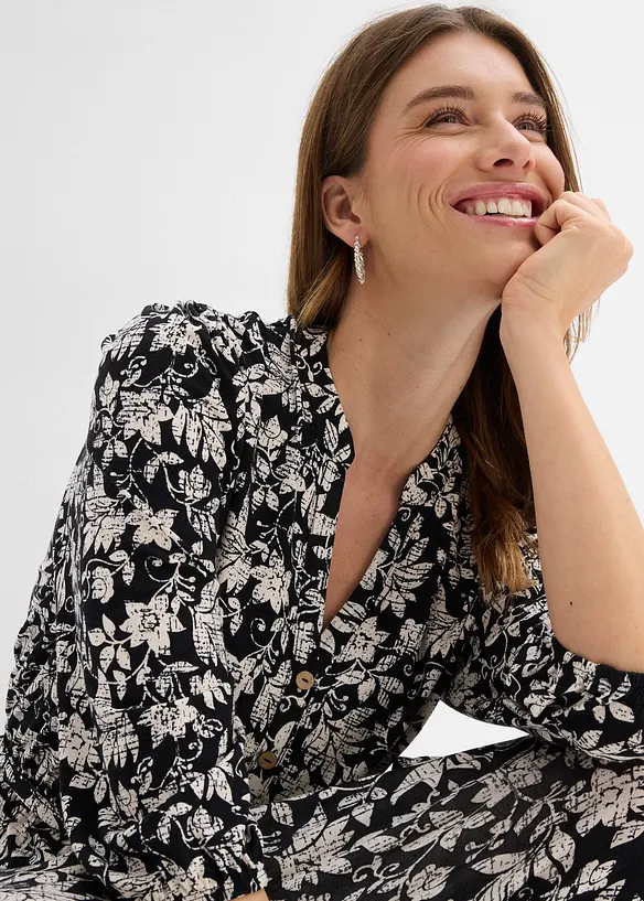 Abito di jersey in misto viscosa, bonprix