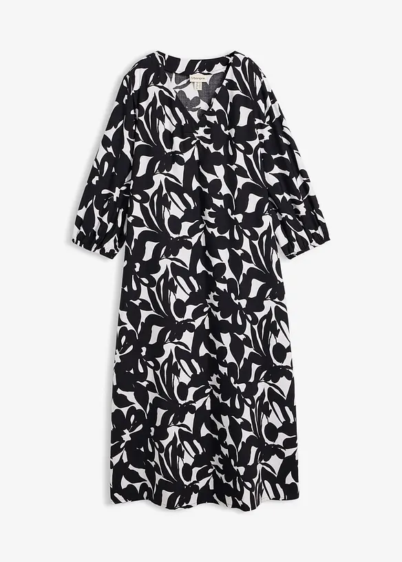 Abito lungo in viscosa fluente, bonprix