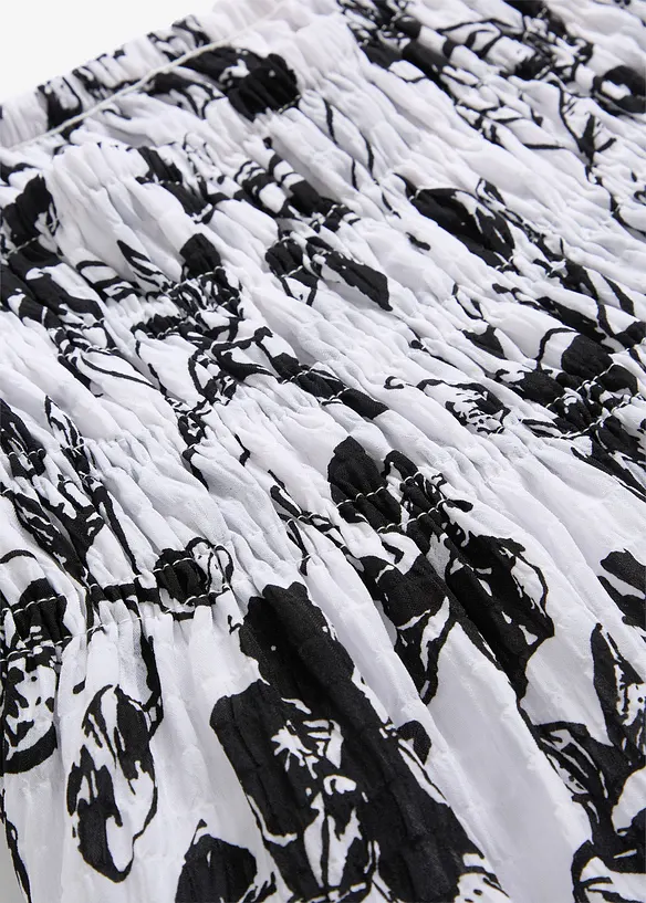 Gonna midi in viscosa morbida, bonprix