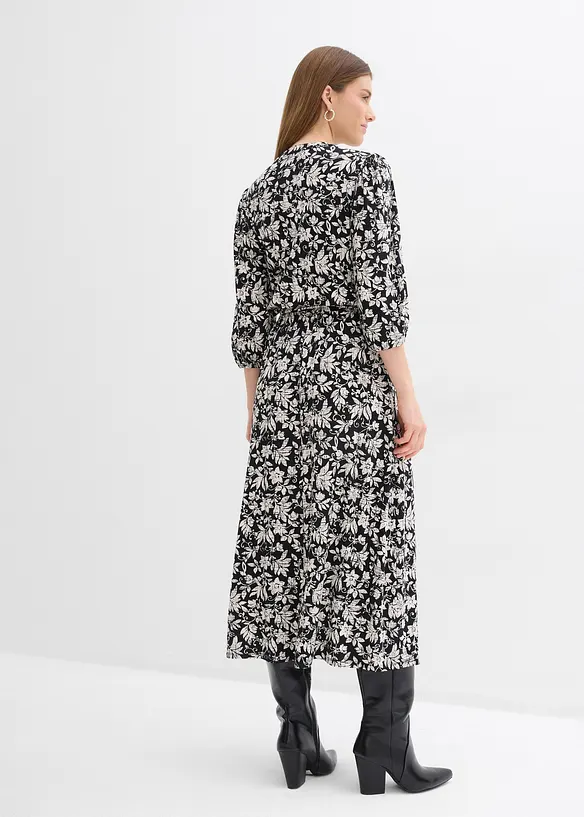 Abito di jersey in misto viscosa, bonprix