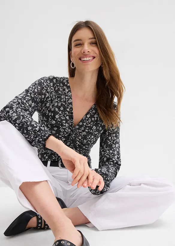 Maglia in viscosa fluida, bonprix