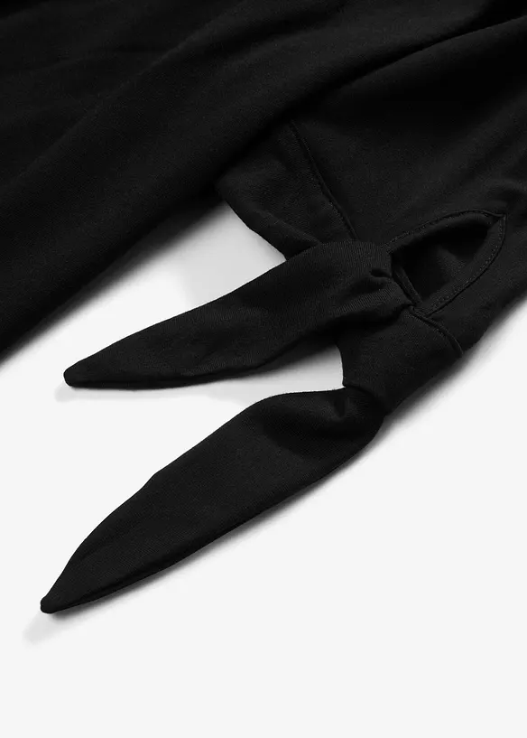 Maglia con spalle scoperte e laccetti, bonprix