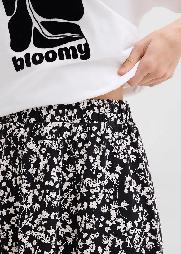 Gonna di jersey (pacco da 2), bonprix