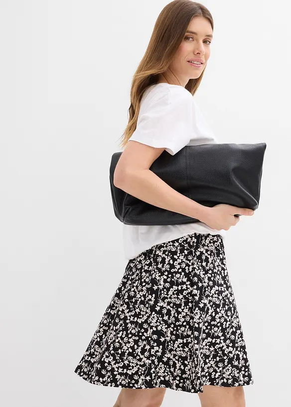 Gonna di jersey (pacco da 2), bonprix