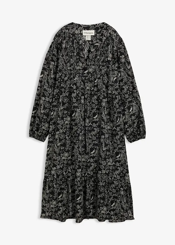 Abito midi in cotone, bonprix