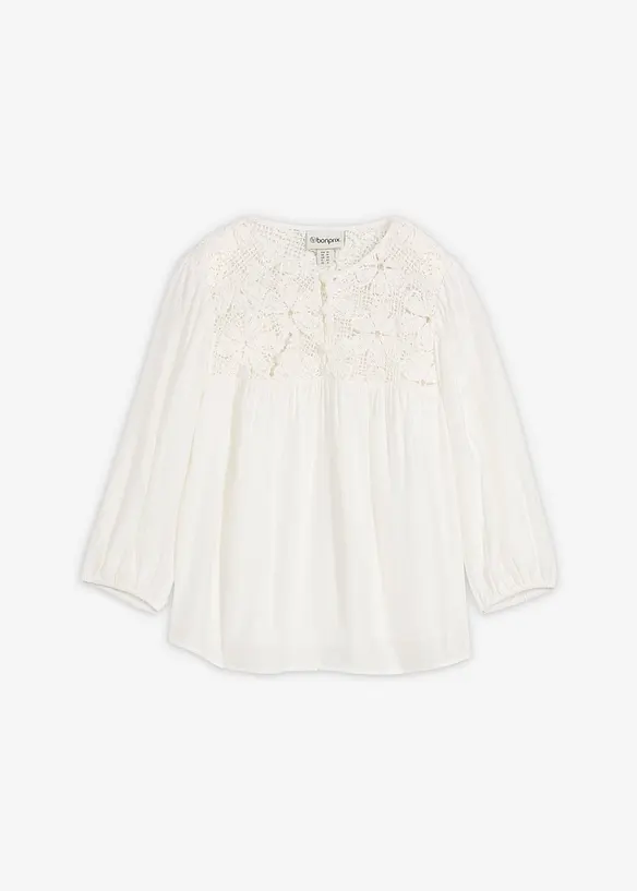 Blusa in misto viscosa fluido, bonprix