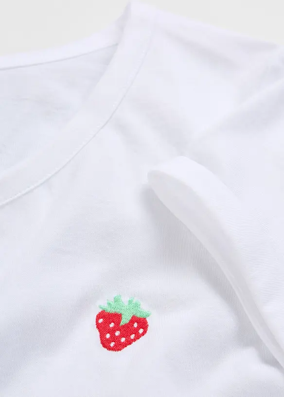 T-shirt in puro cotone, bonprix