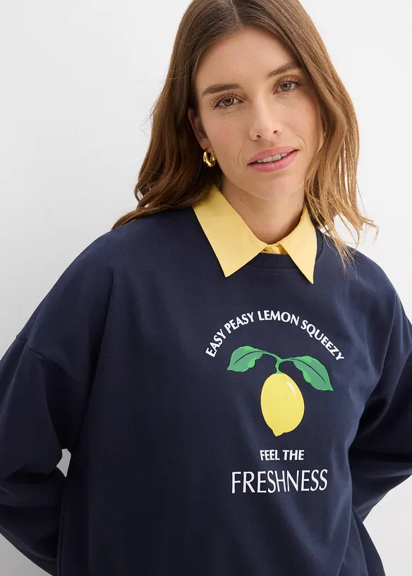 Felpa oversize, bonprix