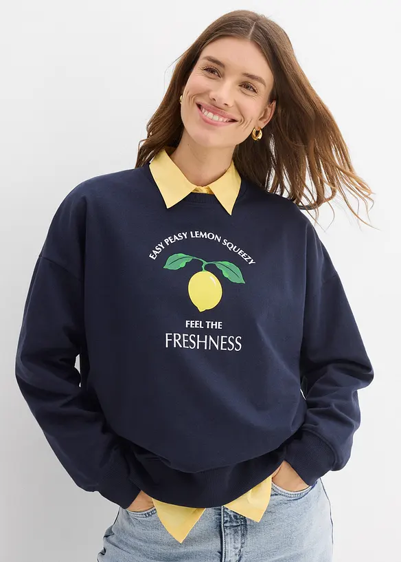 Felpa oversize, bonprix