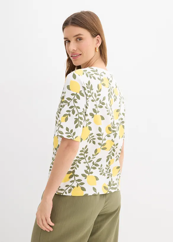 T-shirt in puro cotone biologico, bonprix