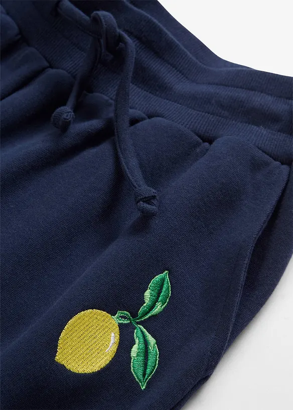 Pantaloni in felpa di puro cotone, bonprix