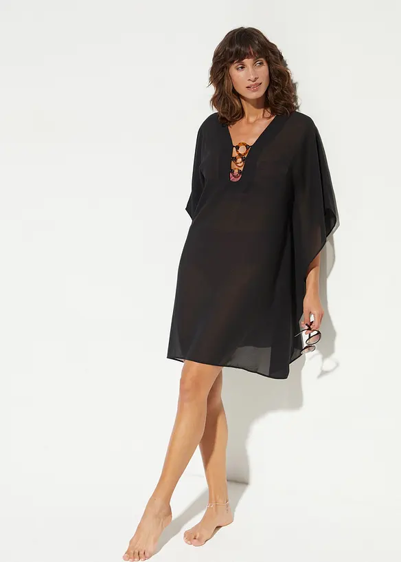 Tunica copricostume in chiffon leggero, bonprix