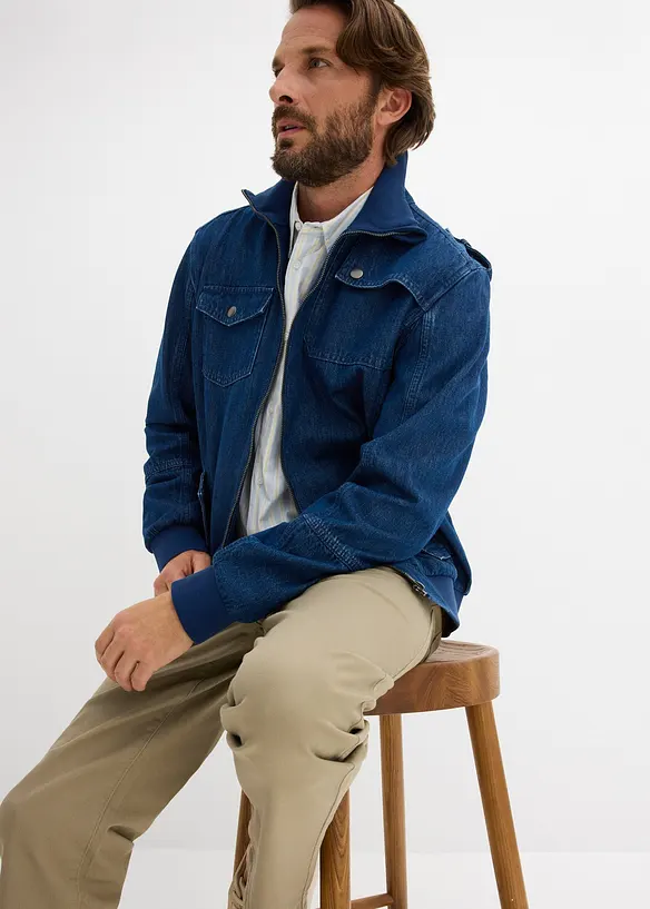 Giacca in jeans di puro cotone, bonprix