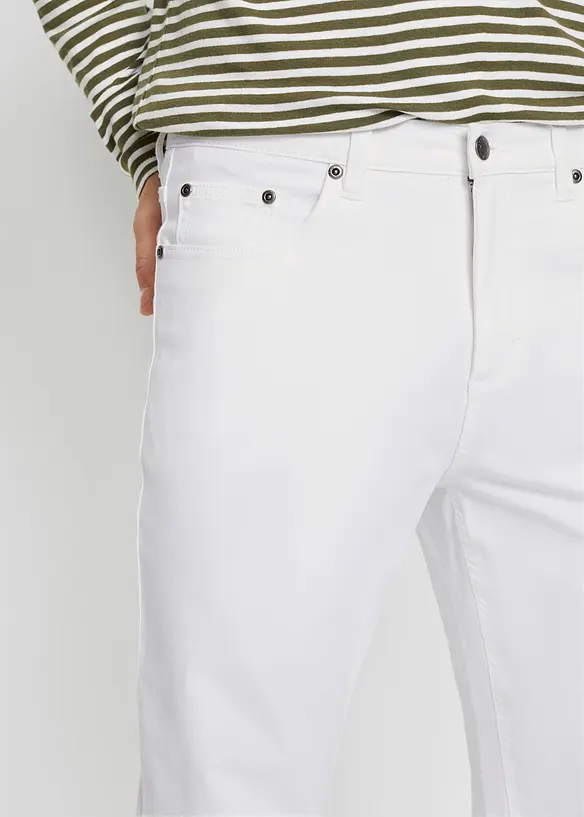 Jeans elasticizzati classic fit, tapered, bonprix