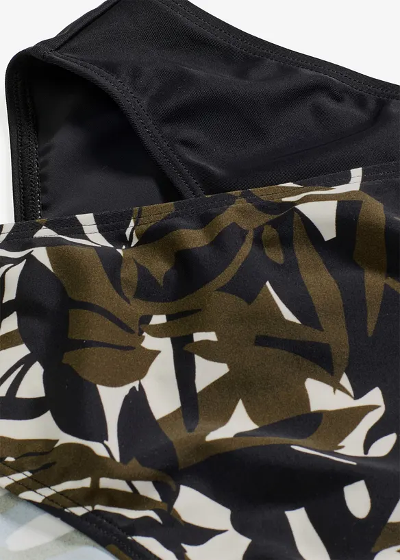 Slip per bikini (pacco da 2) tinta unita e in fantasia, bonprix