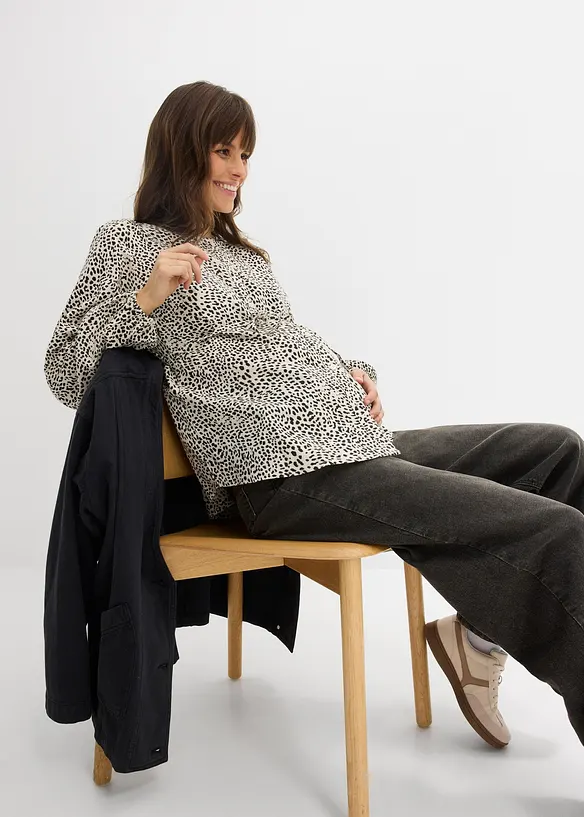 Camicetta pr&eacute;maman per la gravidanza e oltre, bonprix