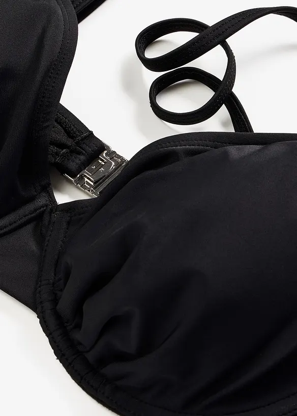 Reggiseno per bikini con arricciatura laterale, bonprix