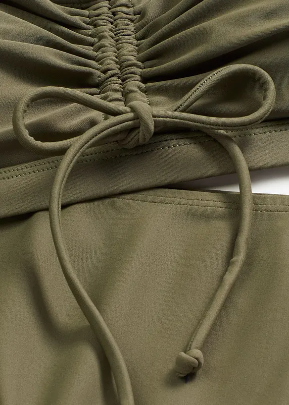 Bikini a bustier con laccetti (set 2 pezzi), bonprix