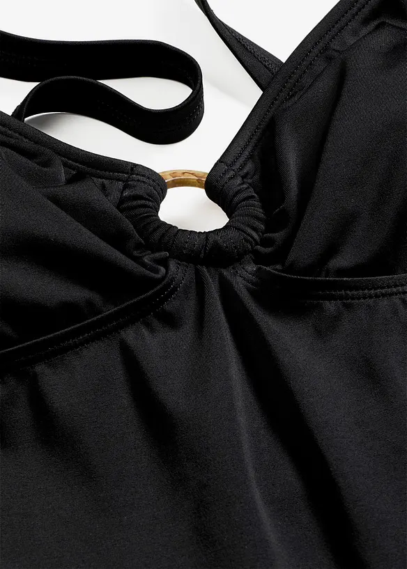 Tankini con dettaglio ad anello (set 2 pezzi), bonprix