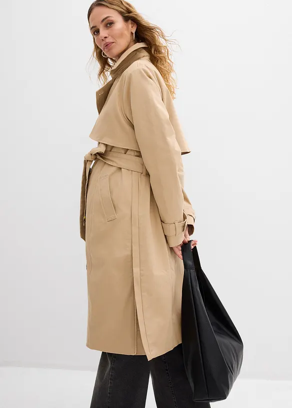 Trench pr&eacute;maman 3 in 1 per la gravidanza e dopo con inserto babywearing, bonprix