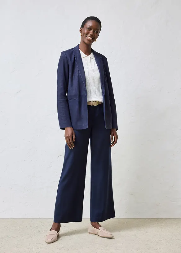 Blazer in pelle scamosciata, bonprix