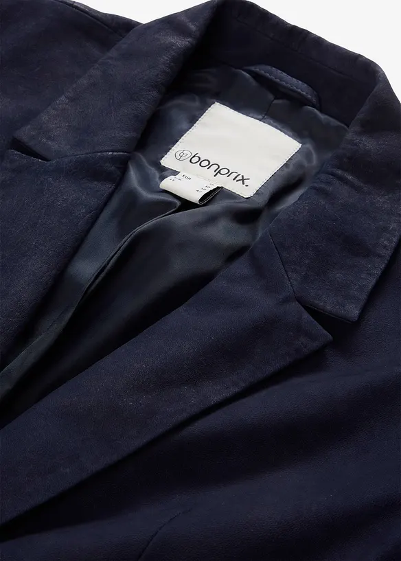 Blazer in pelle scamosciata, bonprix