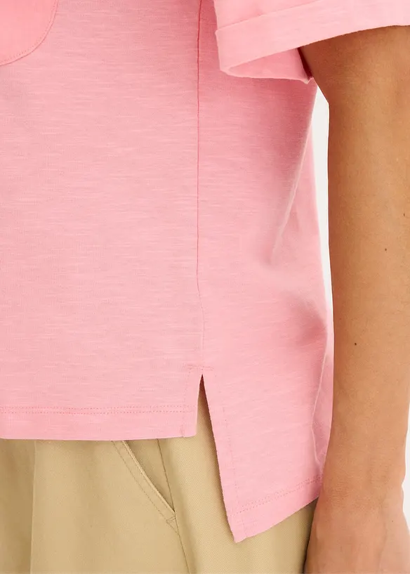 T-shirt oversize in puro cotone, bonprix