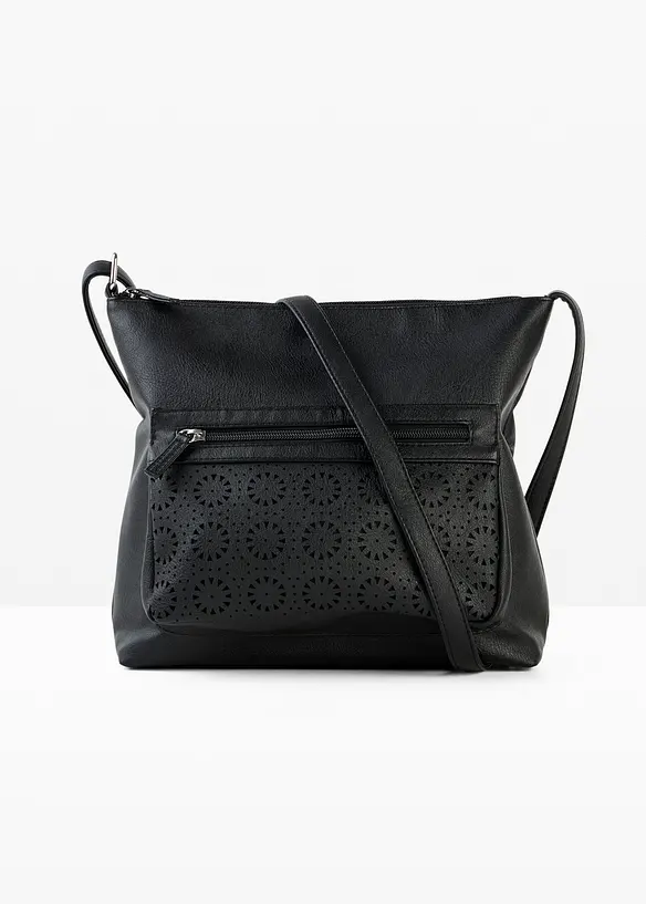 Borsa a tracolla con tasca esterna decorativa, bonprix
