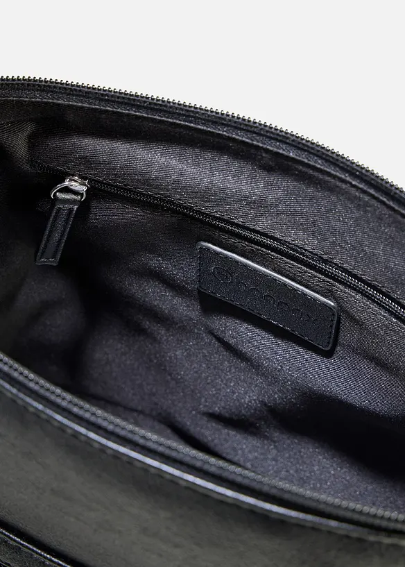Borsa a tracolla con tasca esterna decorativa, bonprix