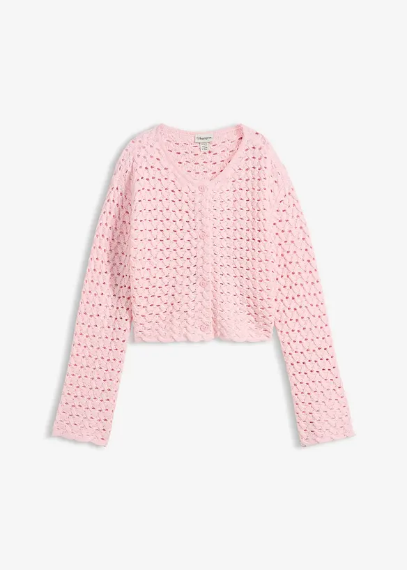 Cardigan traforato, bonprix